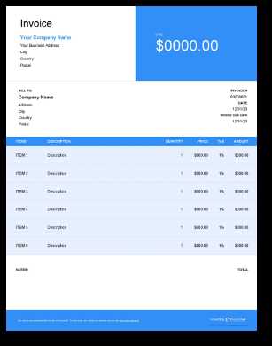free cleaning service invoice template