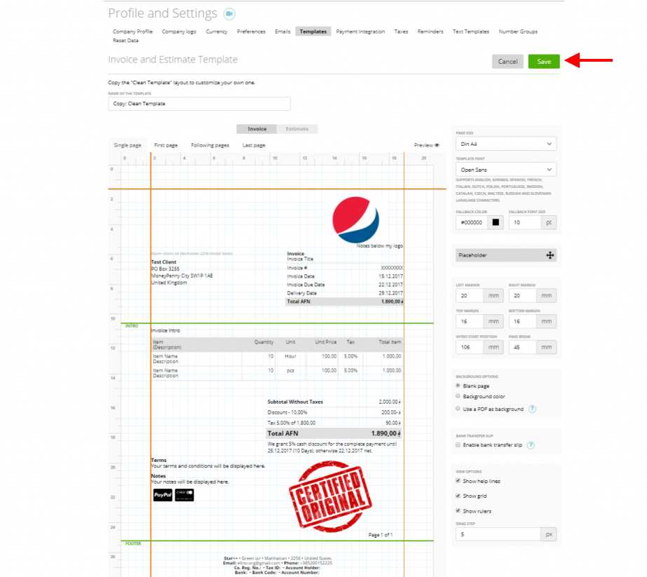 invoice approval stamp template