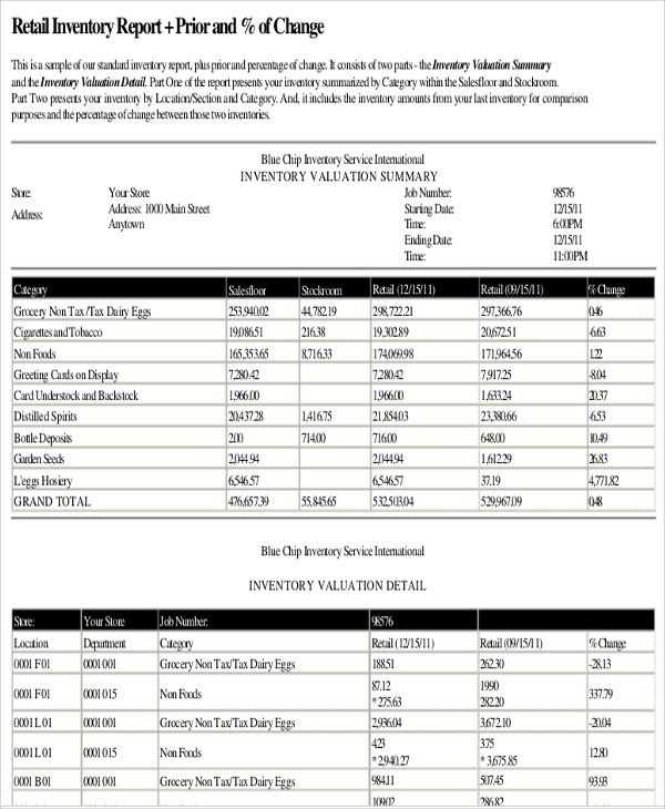 grocery store invoice template