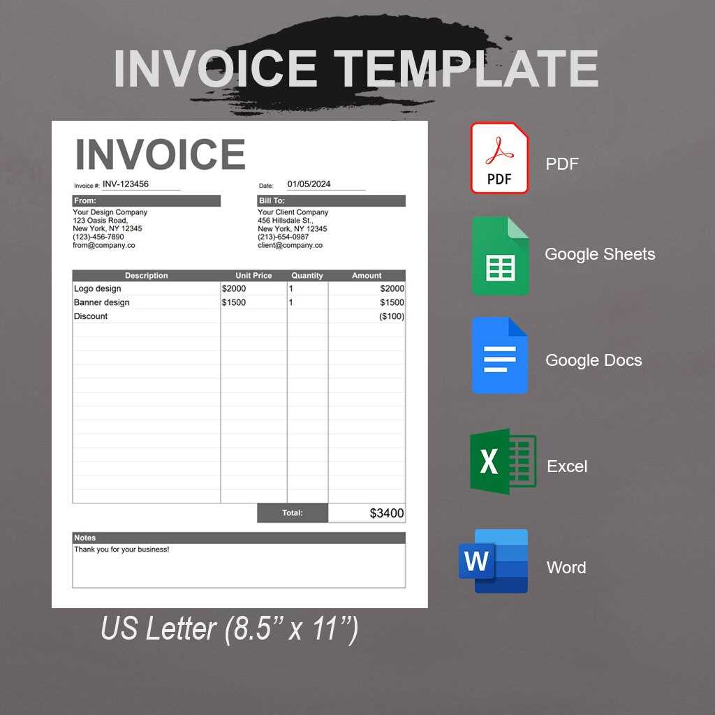 1099 invoice template excel