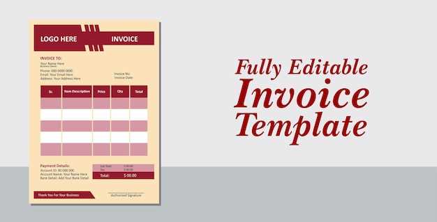 usa invoice template