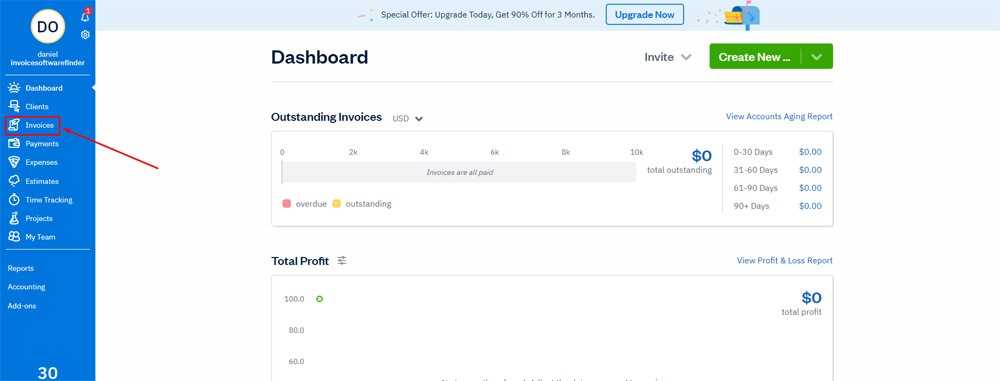 freshbooks edit invoice template