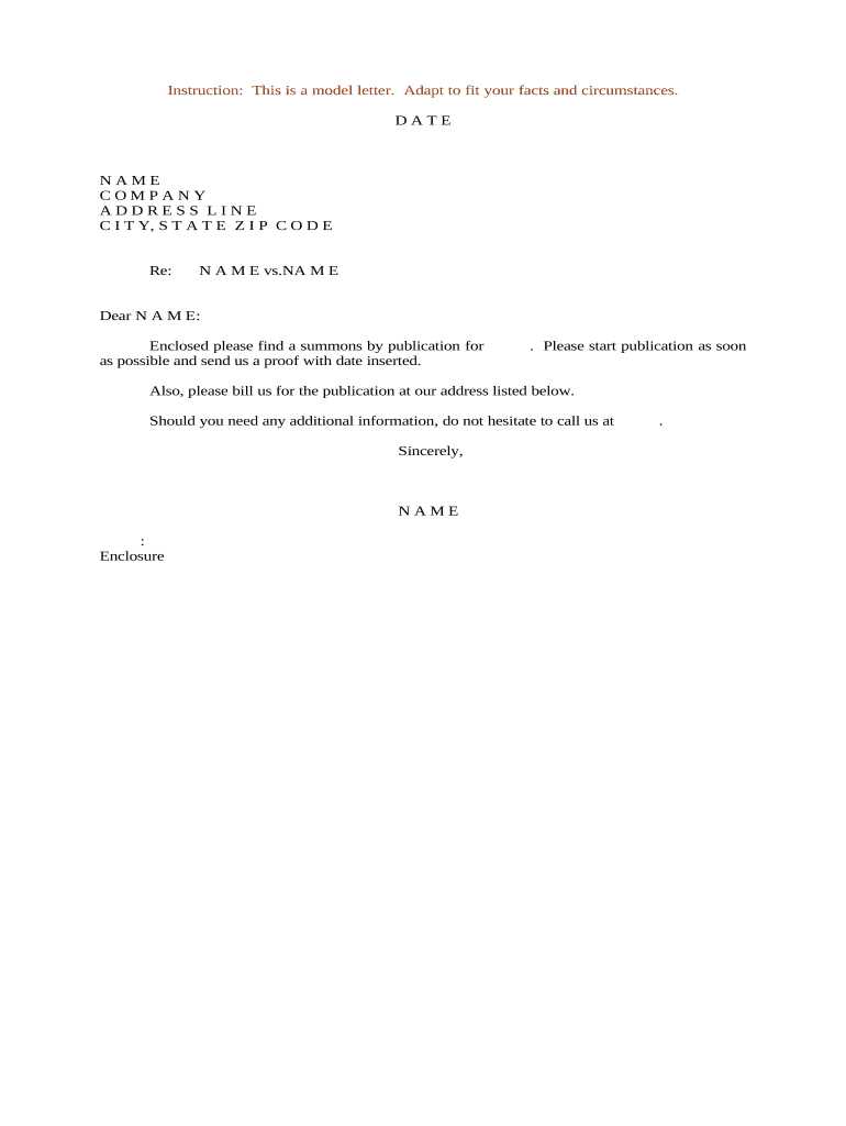 invoice letter template