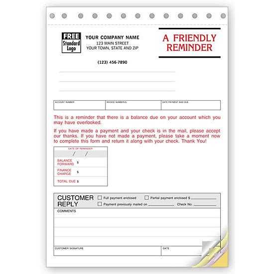past due invoices email template