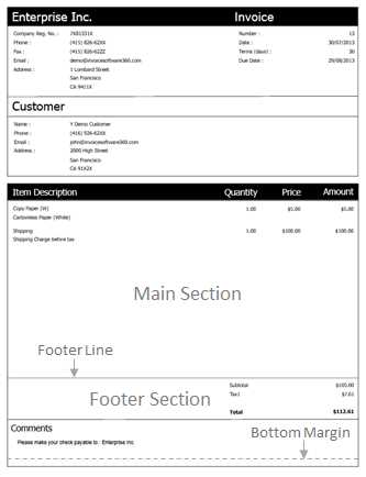 invoice template for individual