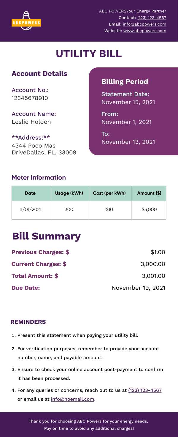 email invoice html template