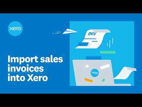 xero invoice import csv template