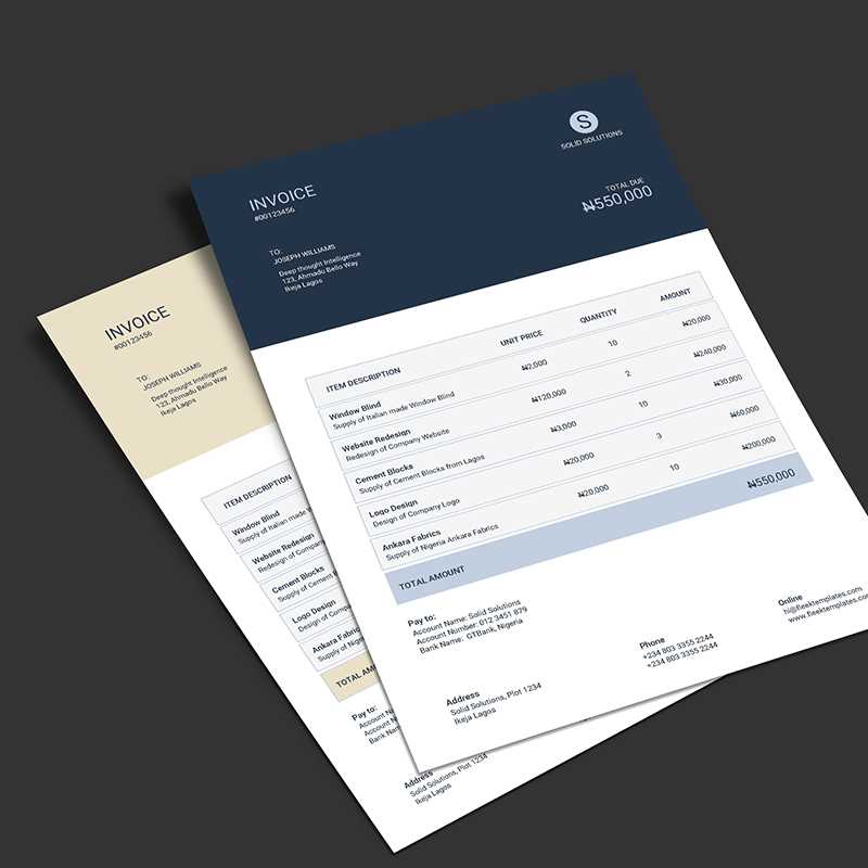 microsoft office 2010 invoice template