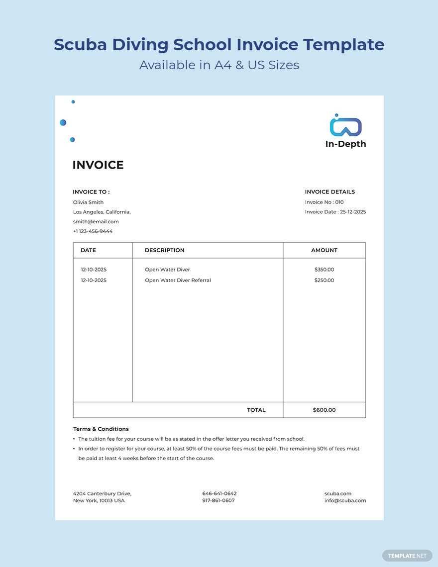 music teacher invoice template