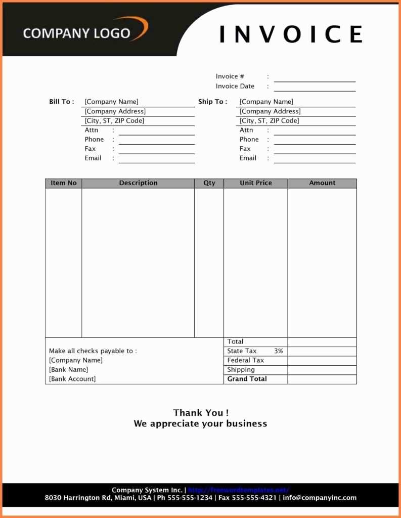 painter invoice template