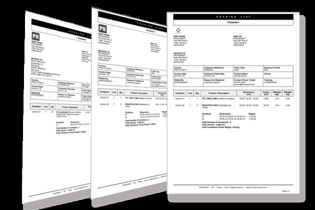 proforma invoice template ups