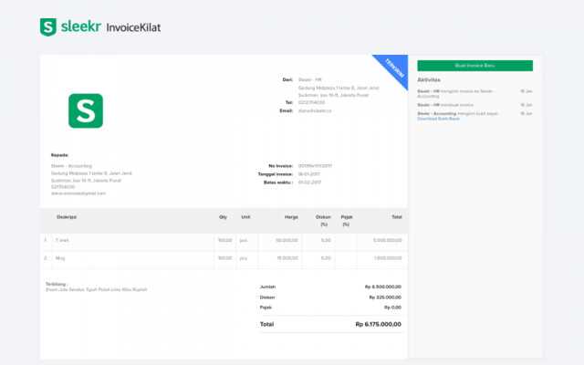 template invoice indonesia