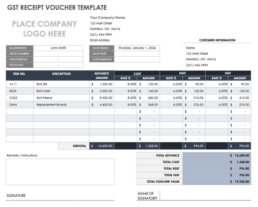 ms excel invoice template