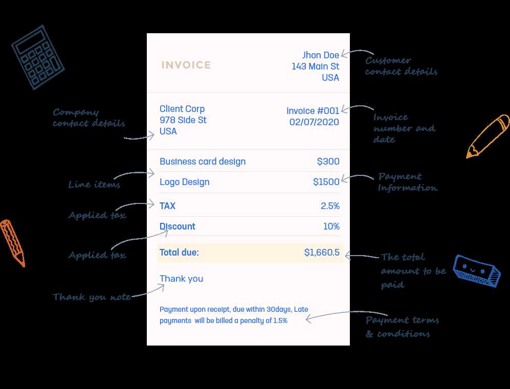 hotel invoice template free download