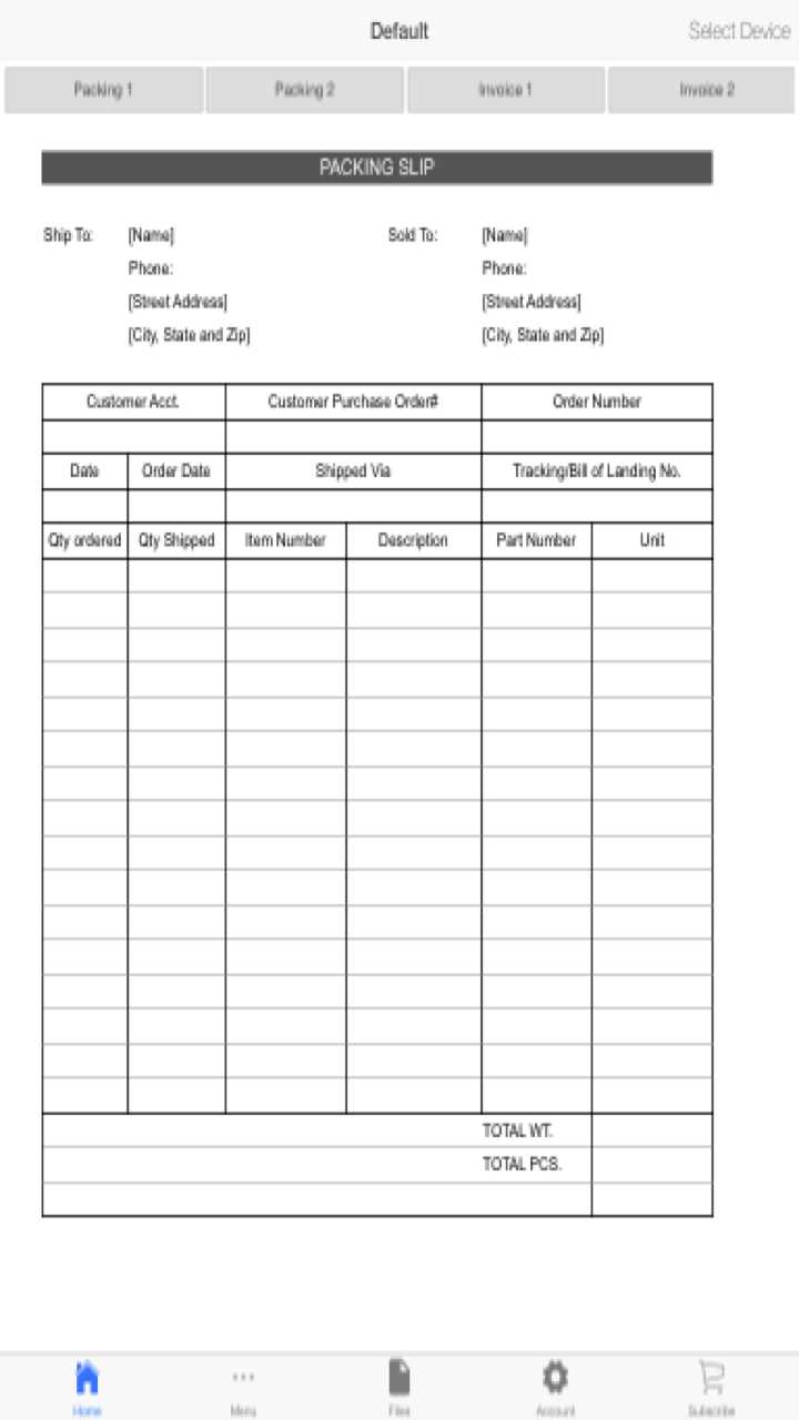 uk export invoice template