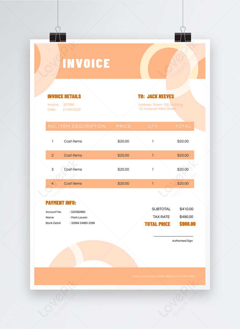 general invoice template