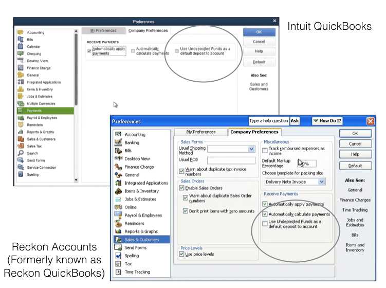 default invoice template in quickbooks