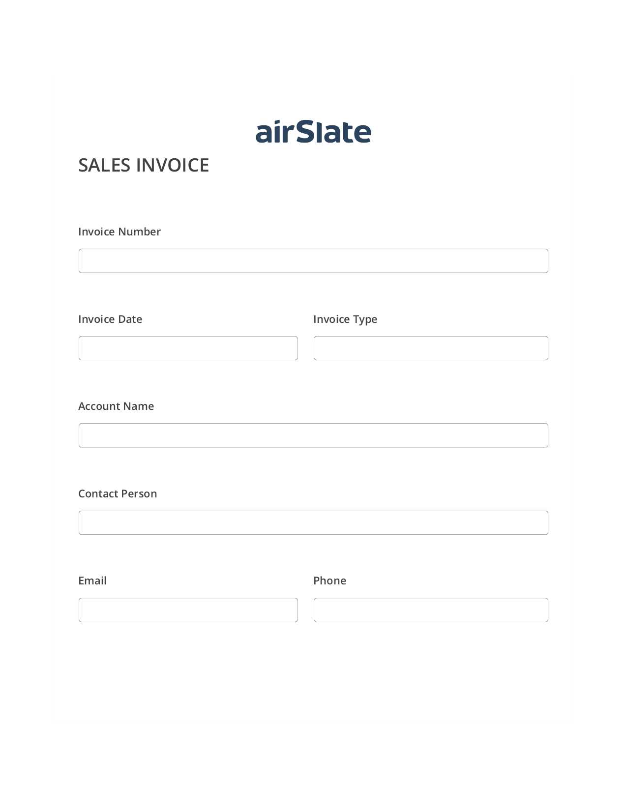 airtable invoice template