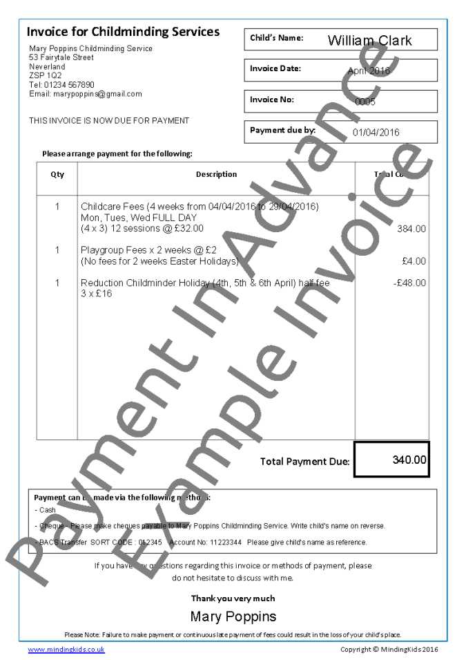 paid invoice receipt template