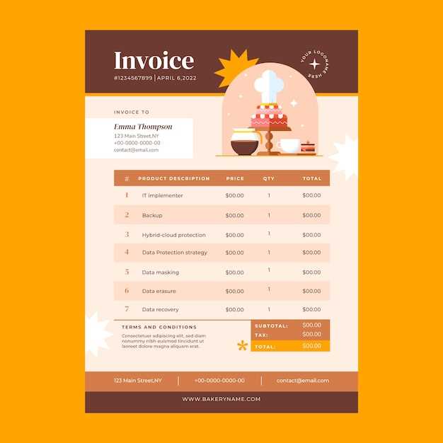 homemade invoice template