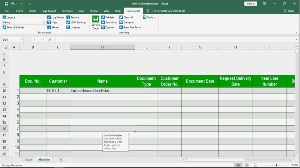 how to change invoice template in sage