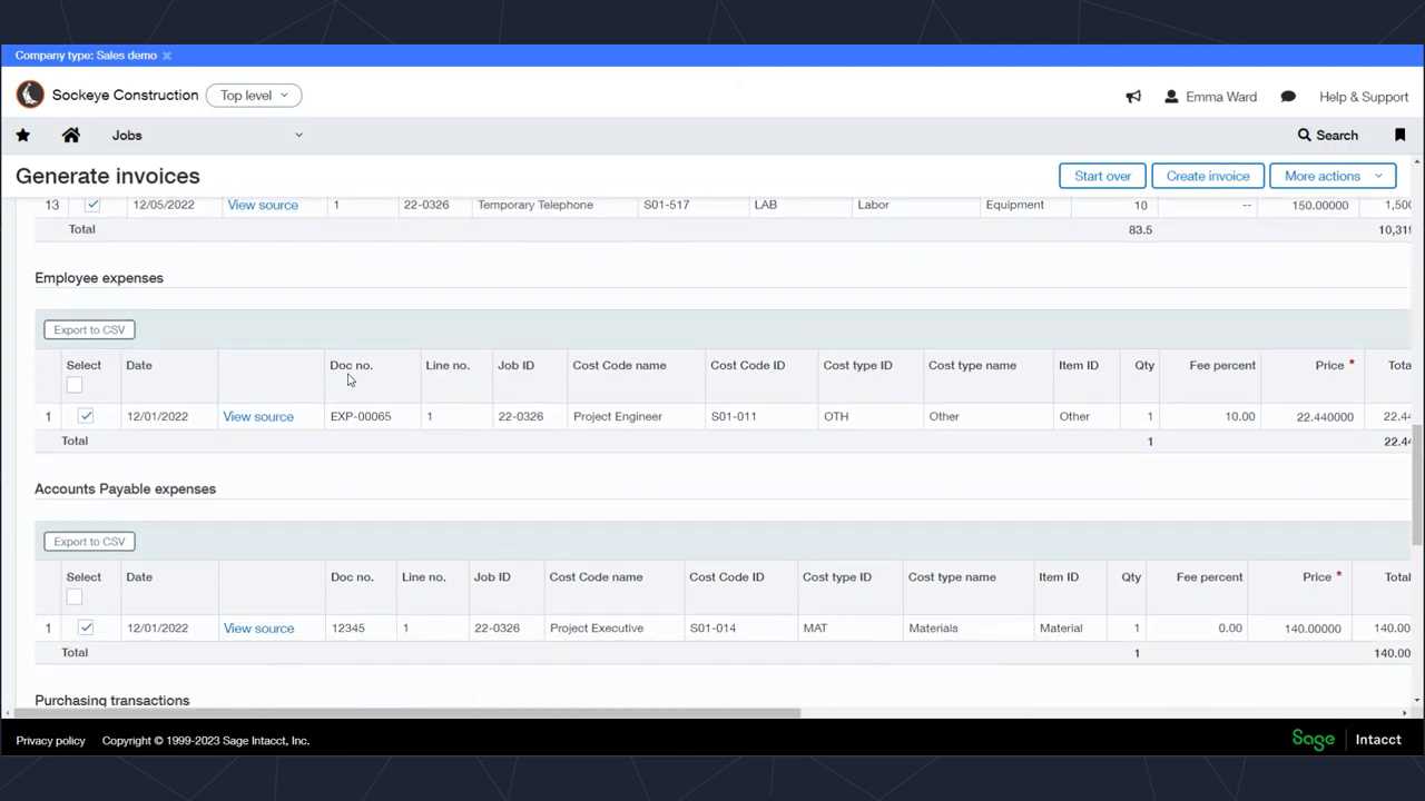 how to edit invoice template in sage 100