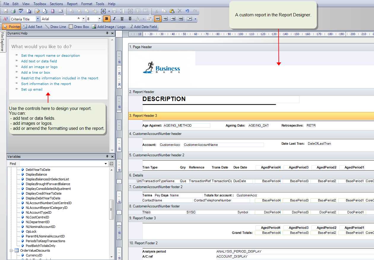 how to edit invoice template in sage