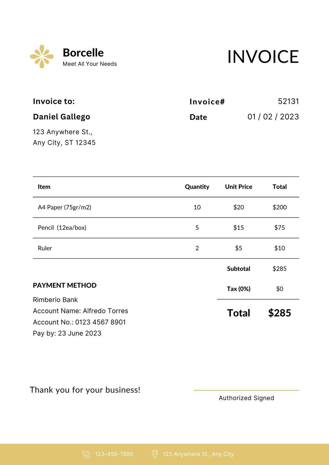 how to make a free invoice template