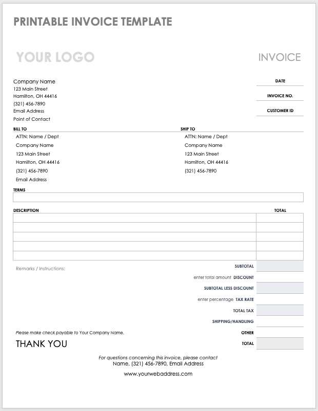 how to make an invoice template