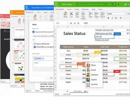 polaris office invoice template