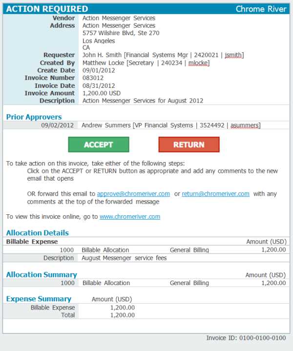 invoice approval template