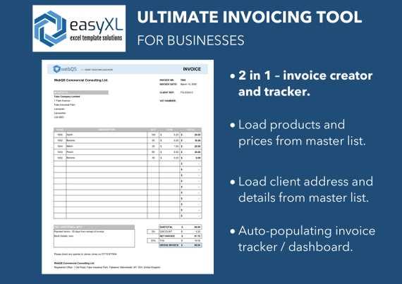 invoice builder template