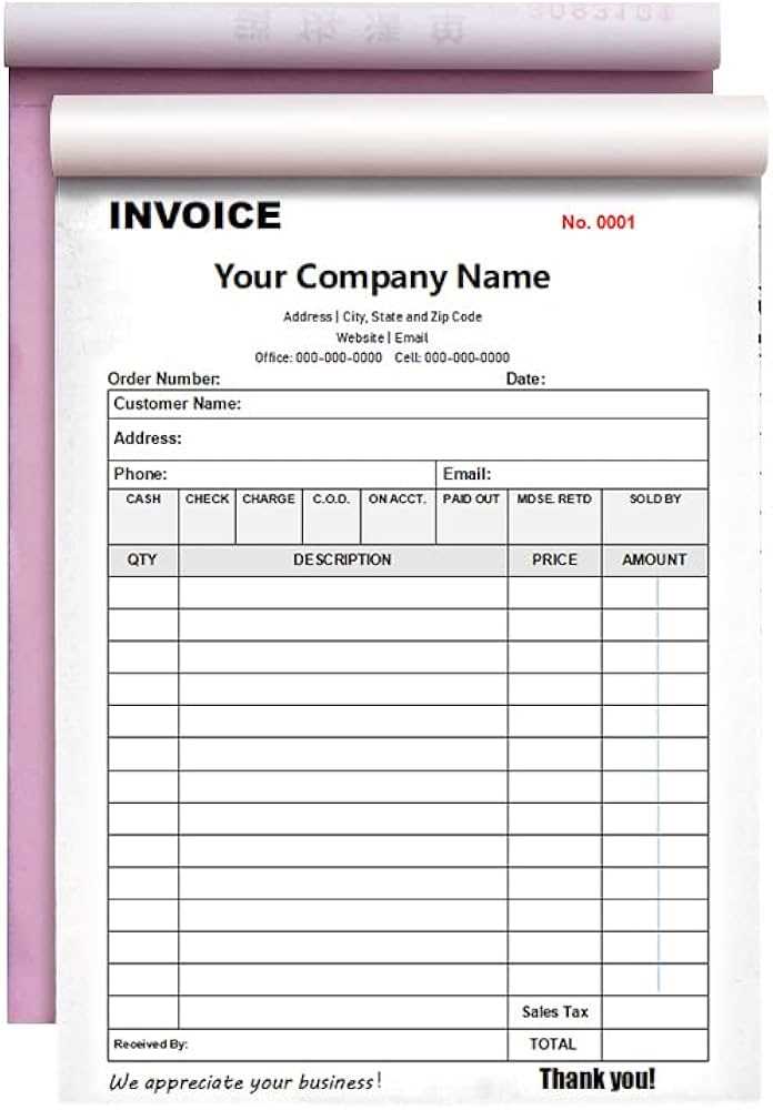 invoice fillable template