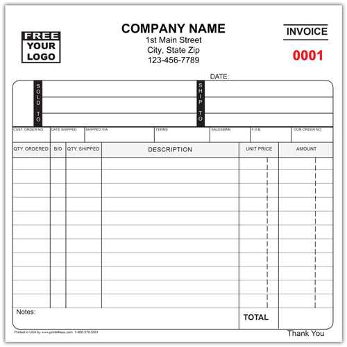 invoice fillable template