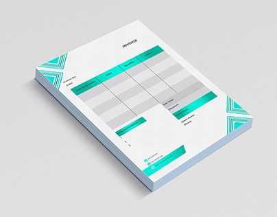 invoice psd template