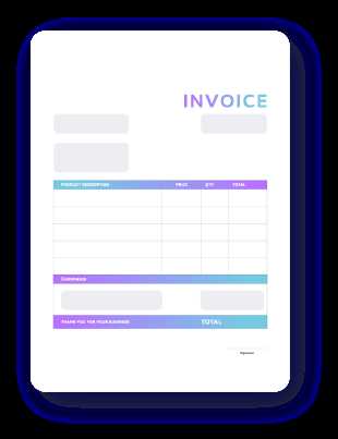 invoice review checklist template