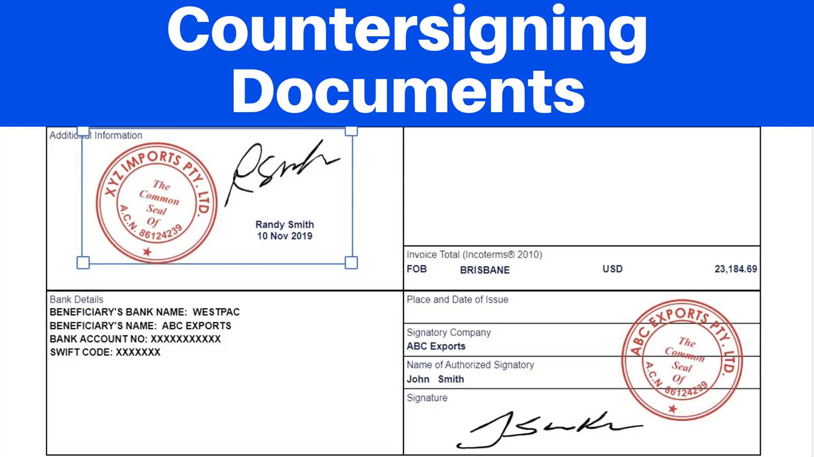 invoice stamp template