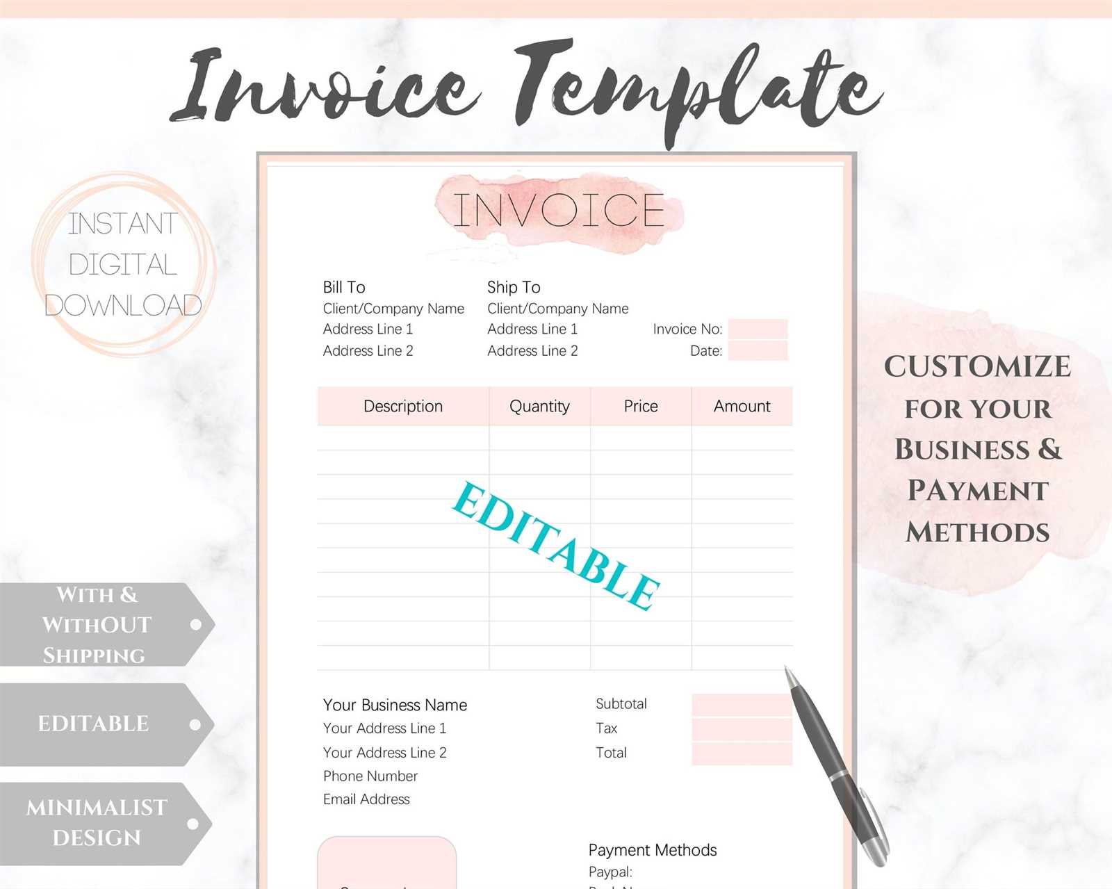 invoice template gallery