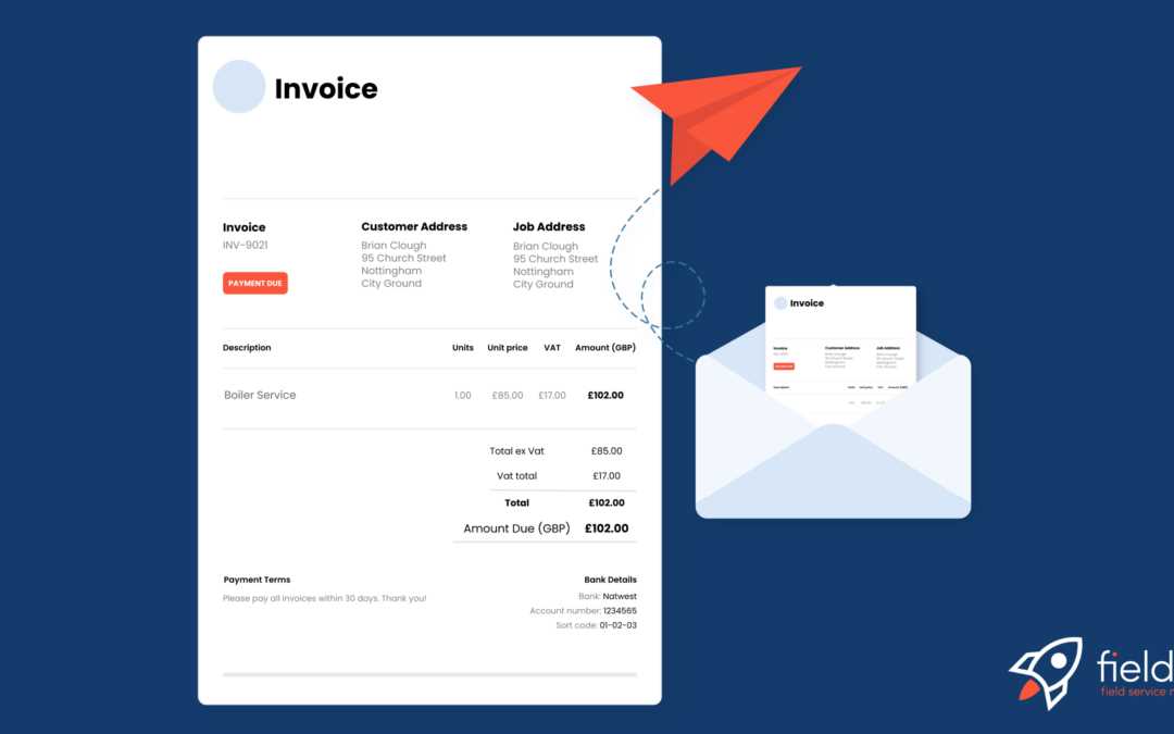 invoice template sole trader