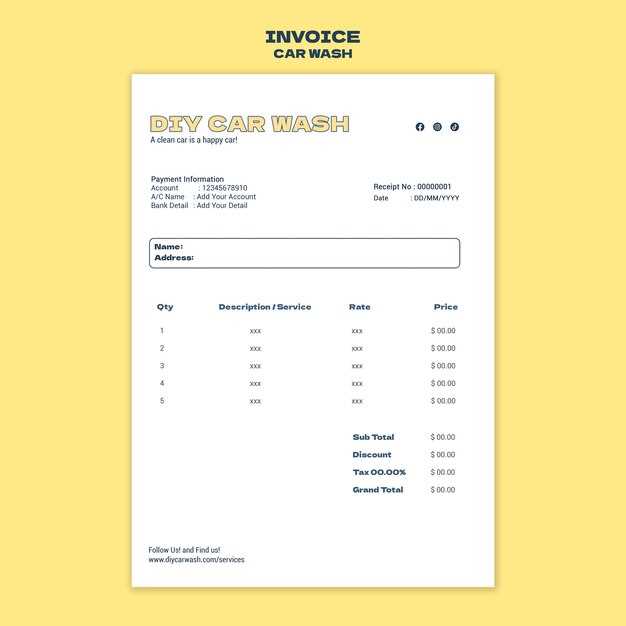 invoice template word free download
