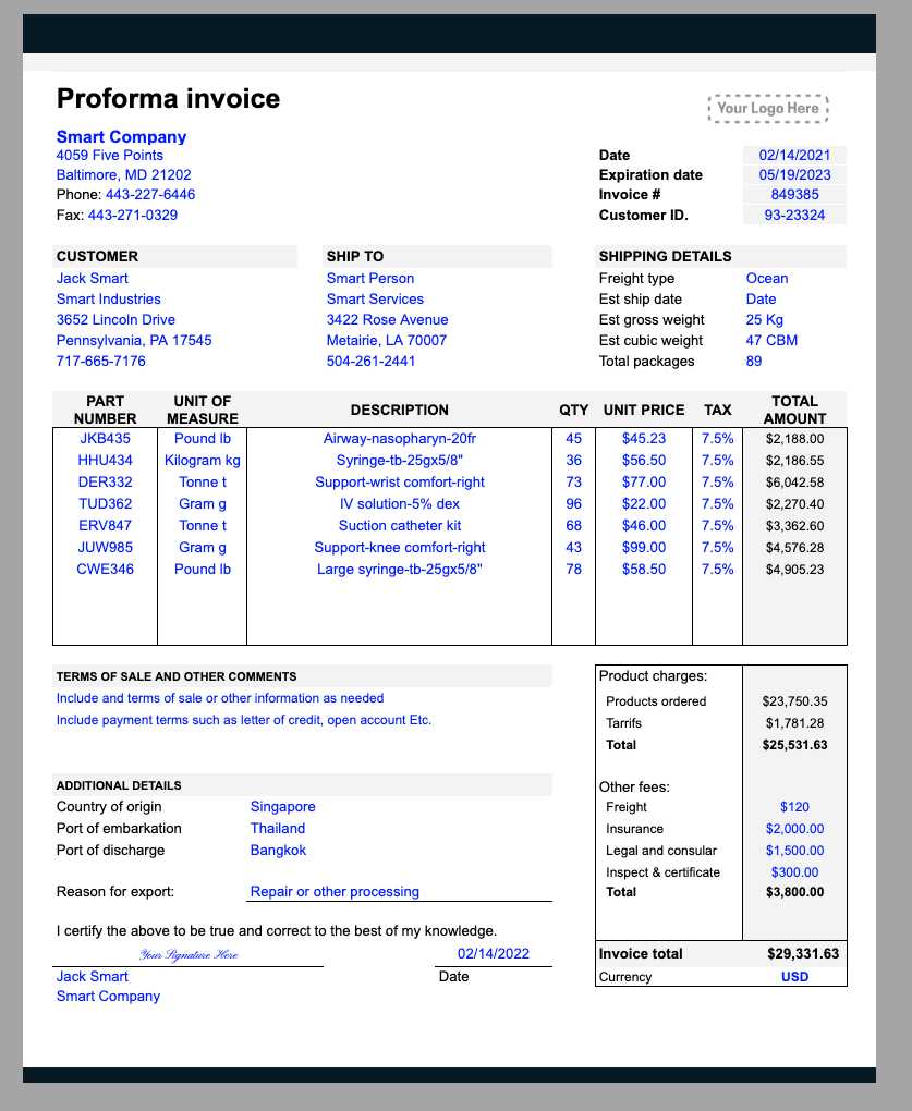 how to make an invoice template in excel