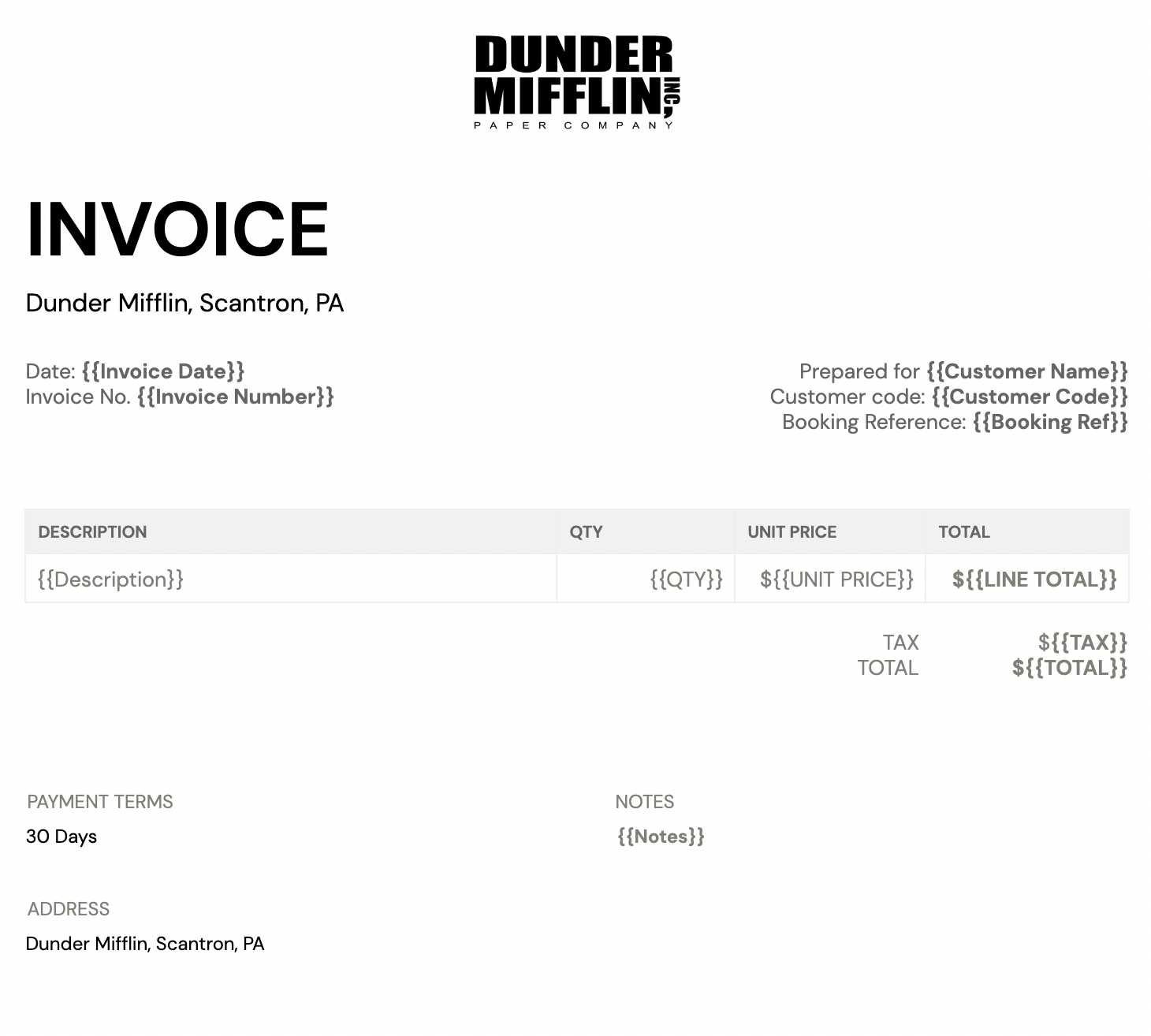 plumbing invoice template excel