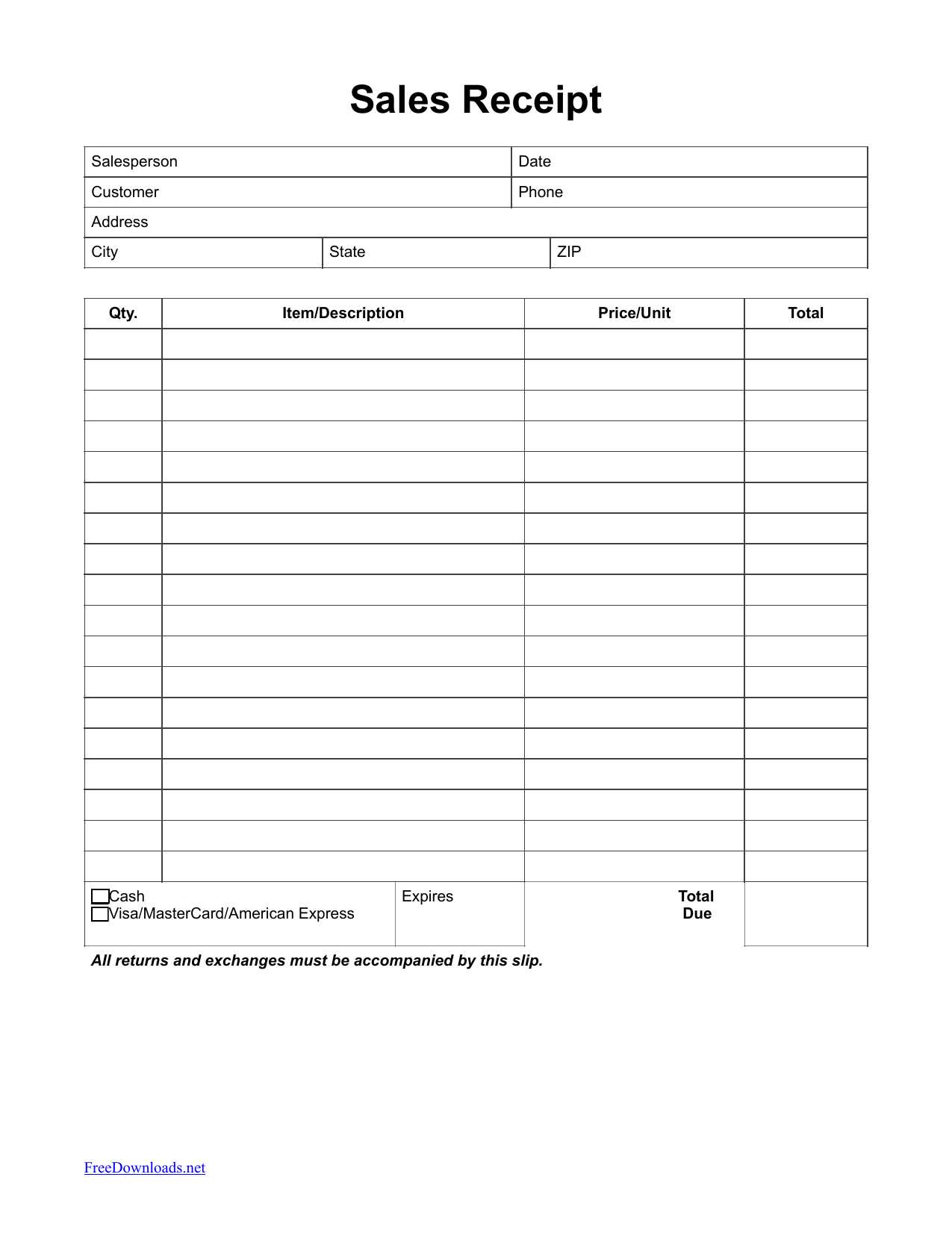 itemized invoice template