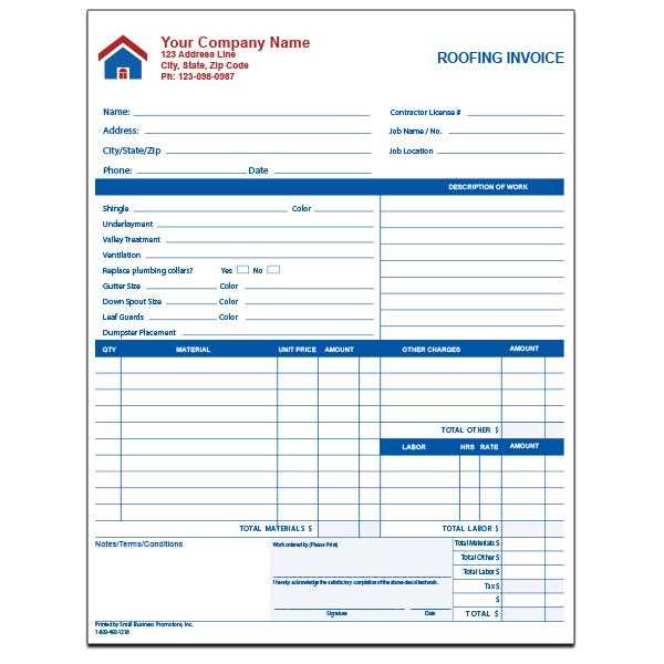 itemized invoice template