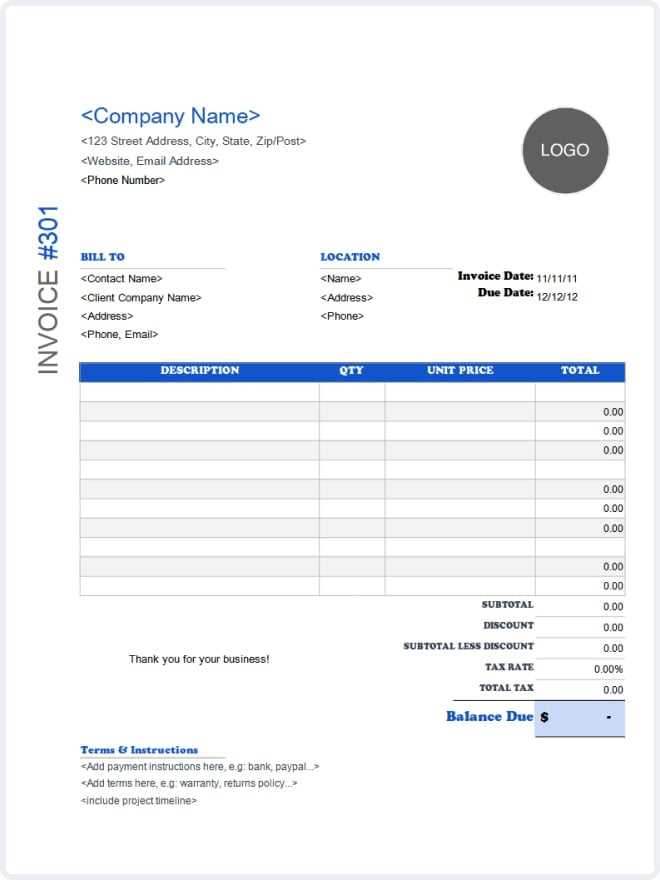 piano teacher invoice template