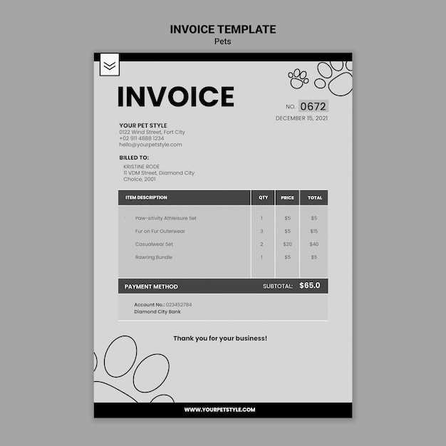 free product invoice template