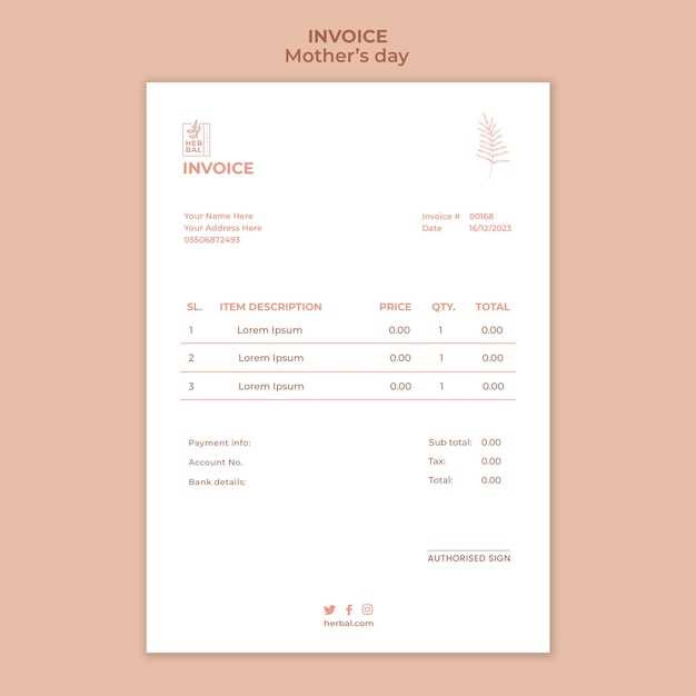 free invoice template wordpad