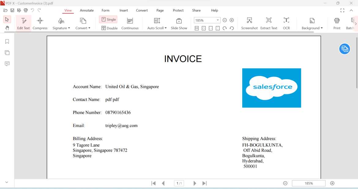 jspdf invoice template