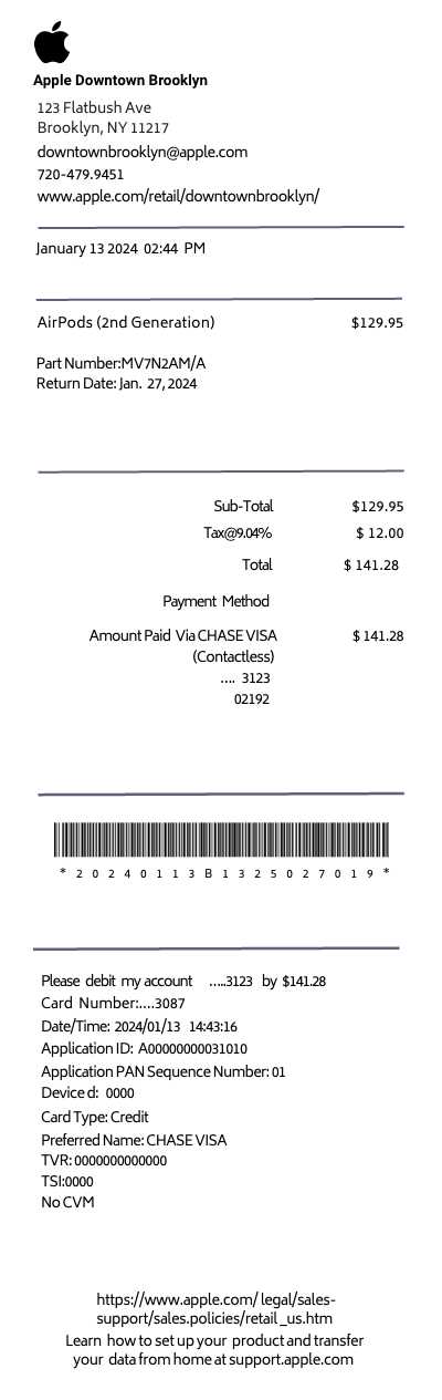 target invoice template