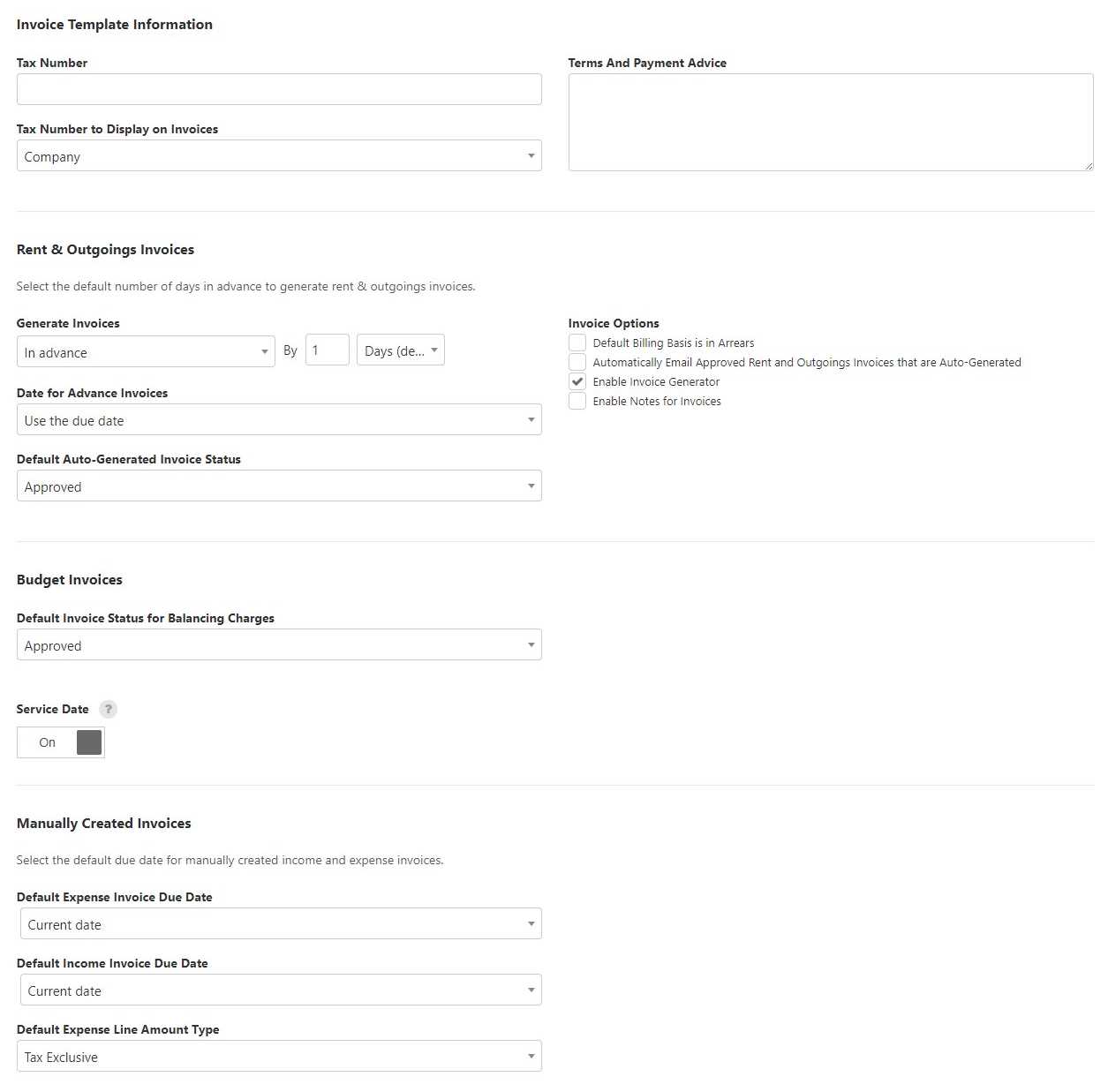 sage invoice templates